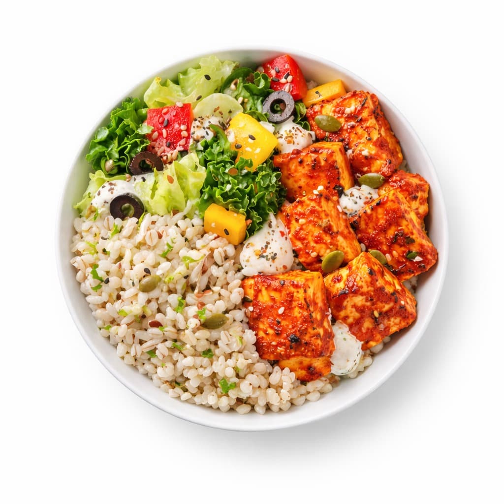 Paneer Peri Peri Power Bowl